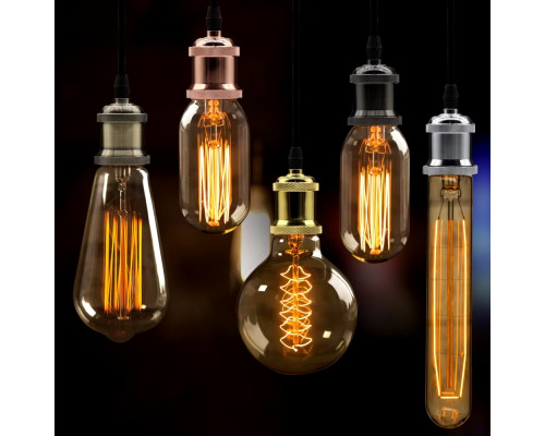 Подвес Rетро E27 с проводом 1м бронза IP20 PL-425 max 60W PANLIGHT