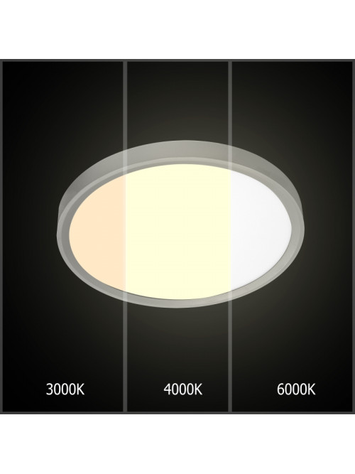Плафон потолочный LED 24W 3CCT PL-CL24X3CCT-WH 230V IP20 белый 310x25 Ultra Slim PANLIGHT