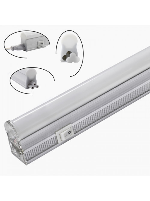 Светильник T5 LED с выключателем 10W 4000K