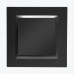 Intrerupator unitar cu revenire negru mat CP1.01/49 SIMON 10