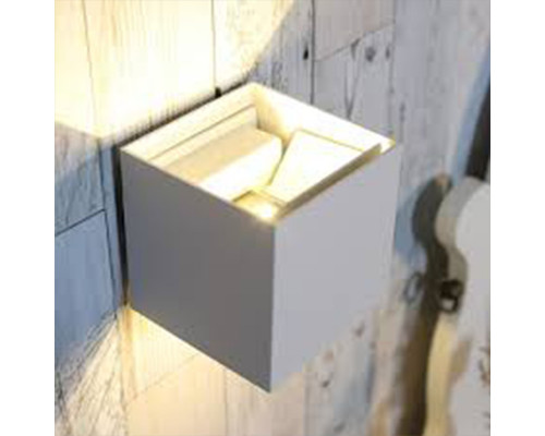 Светильник LED 6W 4000K уличный настенный IP54 230V 4000K белый PL-WLA06PW-WH