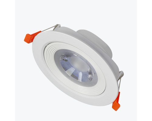 Corp de iluminare LED rotativ încorporat rotund alb PL-DLR12-P 12W 4000K