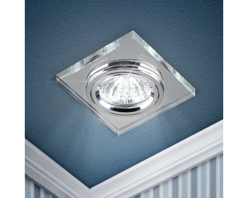 Встраиваемый светильник из стекла PL-08CH