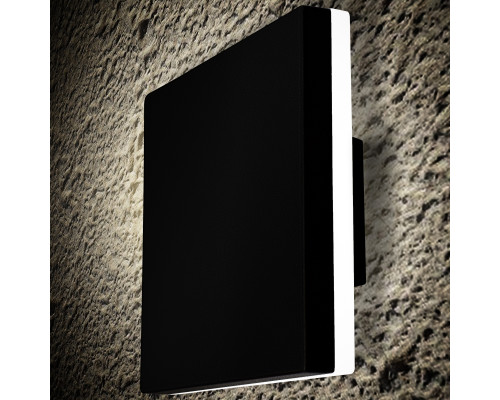 Светильник настенный LED 6W 4000K уличный IP54 квадрат.черный PL-13601P PANLIGHT