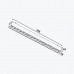 LED liniar grila magnetică negru 18W,4000K,DC48V,340MM PANLIGHT ULTRA SLIM PL-18MTA-BK