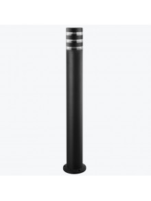 Садово-парковый светильник E27 max.10W 90x800mm IP44 черный PL-153580 PANLIGHT