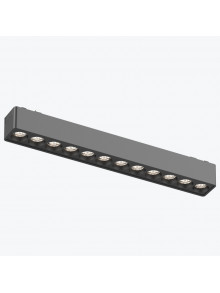 Светильник Linear на магнитную шину черный 12Вт,4000K,DC48V,230MM PANLIGHT ULTRA SLIM PL-12MTA-BK