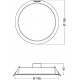 Spot LED Downlight DL DN 165 13W 840 WT IP44 LEDV
