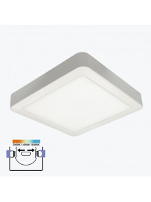 Спот LED накл/встр. 24W 3CCT квадратный белый PL-US24UPP3CCT PANLIGHT