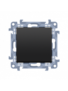 Întrerupător unitar cap scara negru mat CW6.01/X/49 SIMON 10