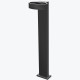 Садово-парковый светильник 6W COB 800mm IP54 черный PL-130680 PANLIGHT