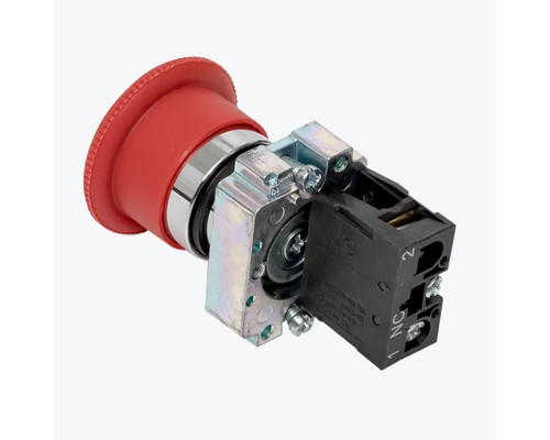 Кнопка BS542 поворотная красная грибок NC EKF PROxima