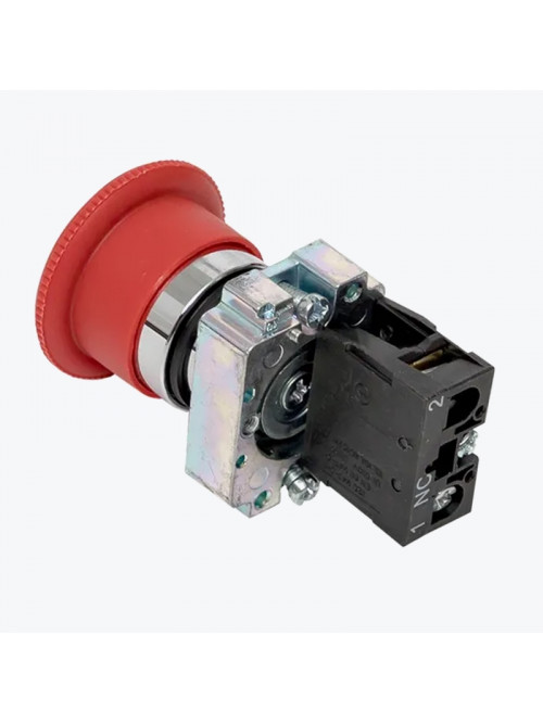 Кнопка BS542 поворотная красная грибок NC EKF PROxima