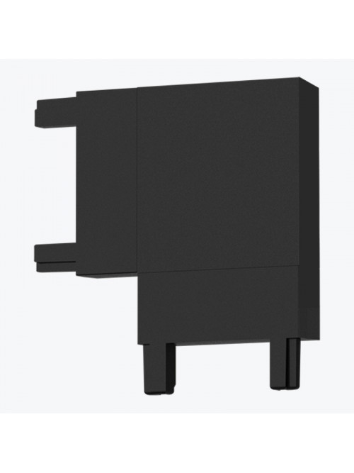 Угловое соединение L  для магнитной накладной шины черный PANLIGHT ULTRA SLIM PL-TLC-A-L