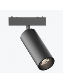 Трековый светильник на магнитную шину черный 18Вт,4000K,DC48V,PANLIGHT ULTRA SLIM PL-18MTF-BK