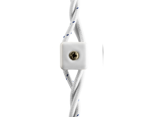 FIR TEXTIL ANTIC LOFT 3X1,5MM ALB VINTAGE