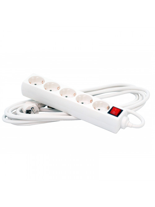 Prelungitor electric TSV 105KC 5prize+intr 2P+E 16A 250V 1.8m