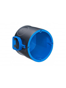 Flush-mounting sound insulation one-gang junction box