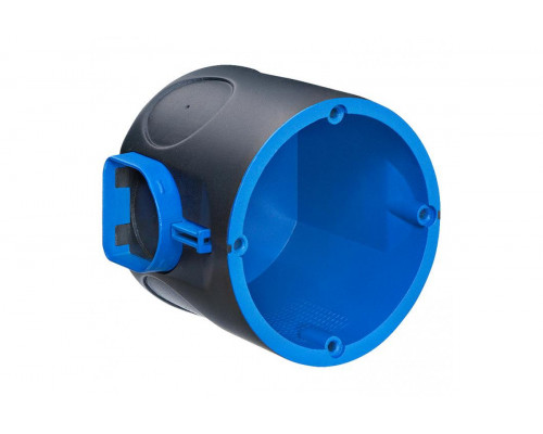Flush-mounting sound insulation one-gang junction box