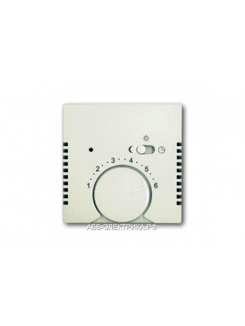 Терморегулятор теплого пола, цвет Шале(белый), ABB Basic 55