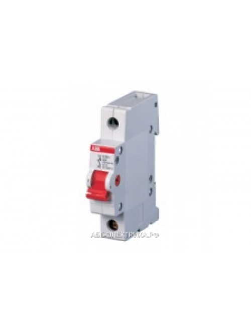 ABB SD201 Рубильник 1P 50A рычаг крас.