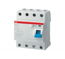 ABB УЗО F204A 4Р 125A 30mA селективный