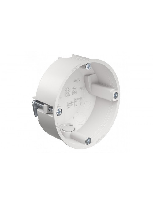 O-range® one-gang box for thin panelling, depth 35 mm, halogen-free