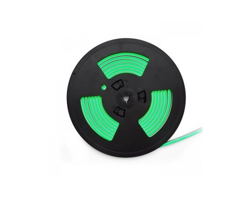 LED neon PROLUM™ 6x12, IP68, 12V, Seria „FX”, Verde, PRO