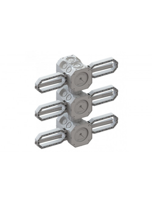Prefix® 2.0 concrete construction box 3x1 NUP