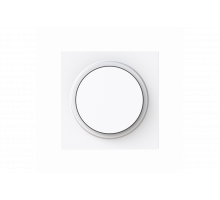 Cover plate None for Dimmer Turn button with Neon lamp studio white - Busch-art linear