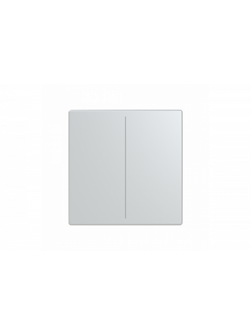 Busch-Jaeger – LFW/A.2.63.11-83 Cover plate aluminium silver - 63x63