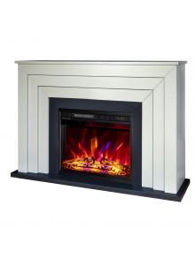 Каминокомплект Fabiano & Lorance color, 850x1300x300 мм, 1500W, 3 цвета пламени, 2 мощности обогрева, 5 режимов интенсивности пламени