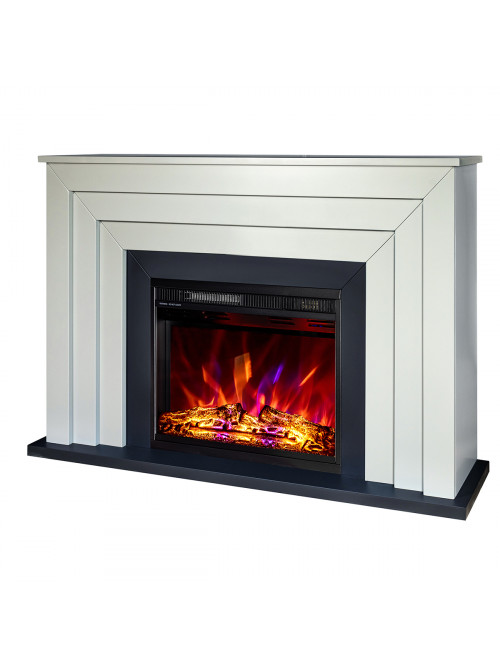 Каминокомплект Fabiano & Lorance color, 850x1300x300 мм, 1500W, 3 цвета пламени, 2 мощности обогрева, 5 режимов интенсивности пламени