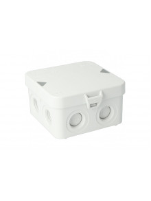 Junction box AK1-IP65, grey, with 8 entries M20