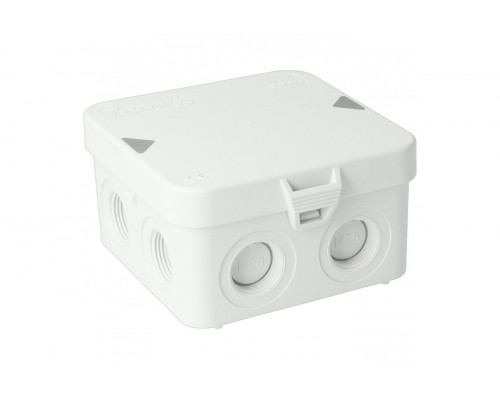Junction box AK1-IP65, grey, with 8 entries M20