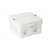 Junction box AK1-IP65, grey, with 8 entries M20