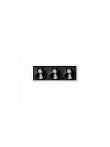 Black Foster Asymmetric Recessed 3