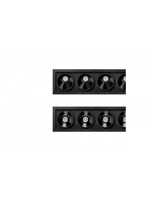 Black Foster Asymmetric Recessed 3