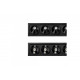 Black Foster Asymmetric Recessed 3