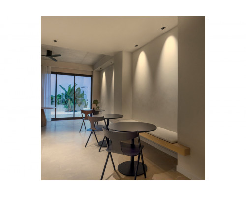 Black Foster Asymmetric Recessed 3