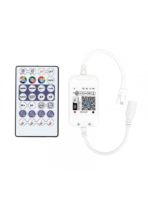 Контроллер PROLUM SPI RGB (Wi-Fi; IR 28 кнопок; 12A)