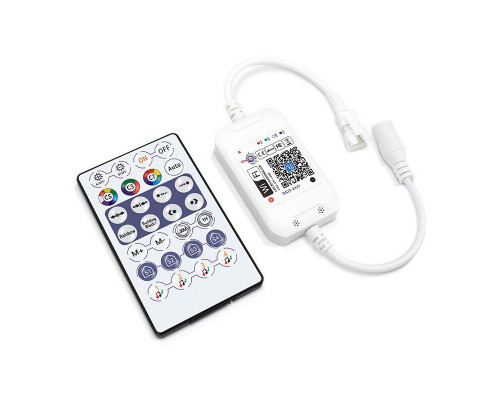Controler PROLUM SPI RGB (Wi-Fi; IR 28 butoane; 12A)