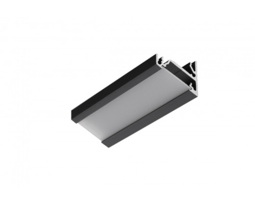 профиль LED CORNER14 EE7F/TY 3000 чёрный анодированный в упаковке