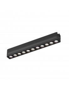 DK/EU-5305-BK, 12W, 48V, CRI90, 3000K, OSRAM, черный