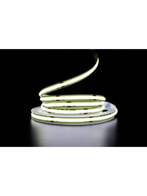 Светодиодная LED лента PROLUM™ 24V; СОВ; 480 LED; IP20; Series "PRO", Белый (5500-6000К)