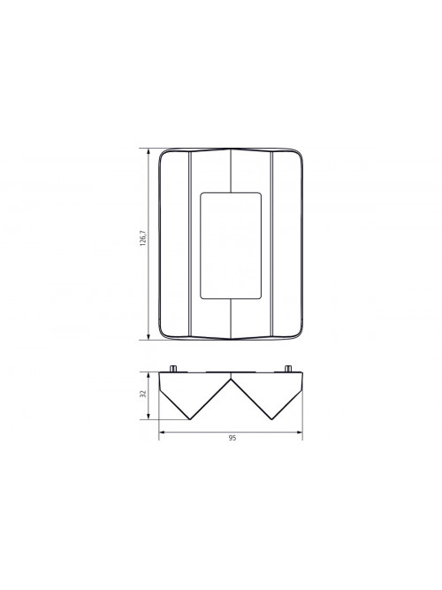 Corner angle theLuxa P WH
