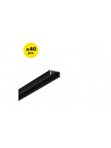 профиль LED BEGTON12 J/S 2000 чёрный анодированный [40szt]