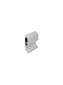 Profil aluminiu plintă Skirt10, Aluminiu anodizat, lungime 2m