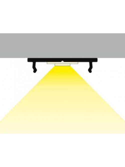 Profil LED aparent FIX 12, aluminiu, lungime 2m