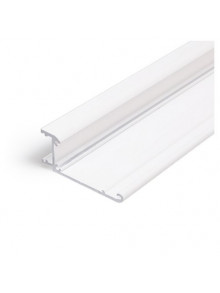 Profil LED aparent WALLE 12, alb, lungime 2m